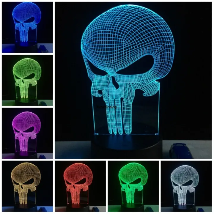 Orchid%20Toys%20Gift%20Table%20Table%20Lights%20Night%20RGB%20Bulb%20Lights%203D%20Alien%20Skull%20Eagle%20LED%20Mood%20Multicolor%20Remote%20Control%20Halloween%20Para%20-%20Image%203