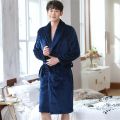 Bathrobe-Robe Leisurewear Pajamas Unisex Bathrobe. 