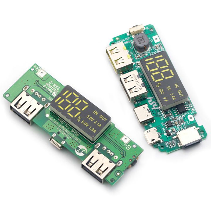 LED%20Dual%20USB%205V%202.4A%20Micro/Type-C%20USB%20Mobile%20Power%20Bank%2018650%20Charging%20Module%20Lithium%20Battery%20Charger%20Board%20CDHBD%20-%20Image%203
