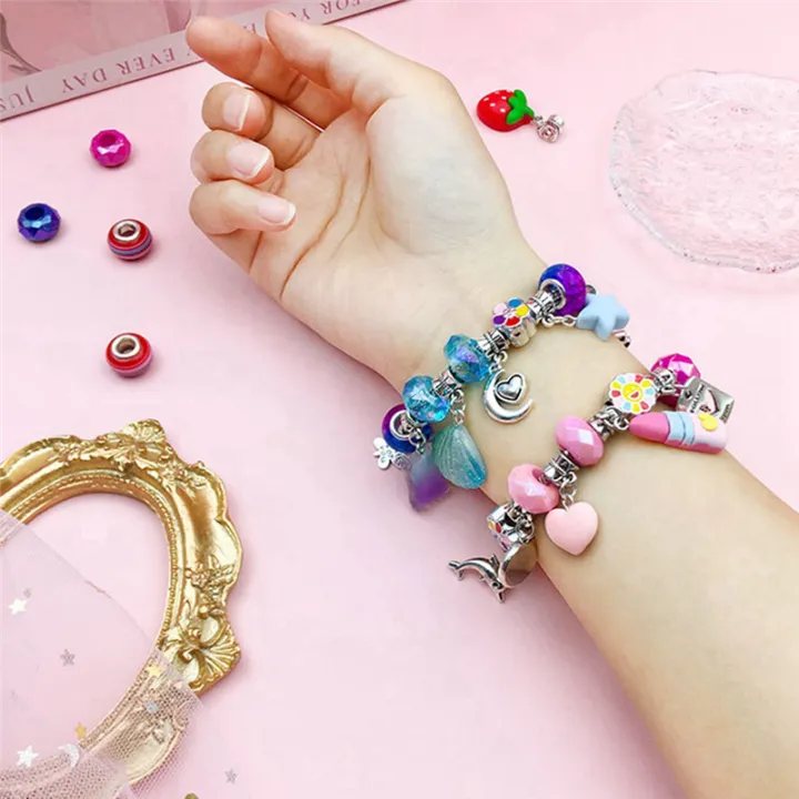 DIY%20Beaded%20Bracelet%20Set%20with%20Storage%20Box%20Girls%20Bracelet%20DIY%20Handmade%20Jewelry%20Making%20Kit%20Acrylic%20Hole%20Beads%20D%20-%20Image%204