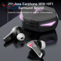 Ultimate Wireless Gaming Earphones In-ear Low Latency Hifi Surround Sound Dual Mode Bluetooth-compatible 5.2 Music Headphones. 
