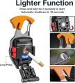 Portable Keychain LED Flashlights with Lighter, Whistles, Screwdriver, Bottle Opener, Magnet Base | Portable Flashlight With Keyring. 