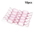 10pcs/set Mini Plastic Transparent Candy Box Cute Candy-shaped Storage Container For Wedding Baby Shower Party Decoration CVFHHH. 