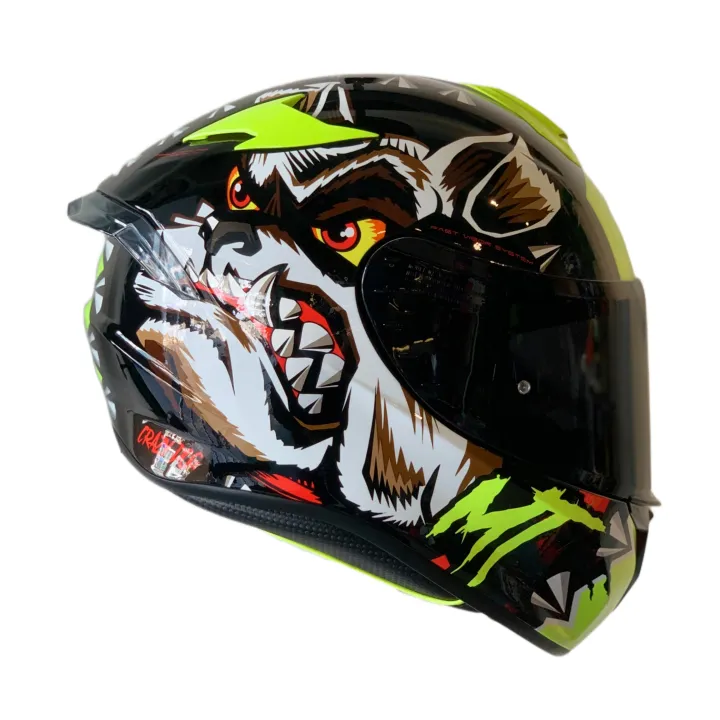 MT%20Targo%20Pro%20Crazy%20Dog%20G3%20Gloss%20Fluor%20Yellow%20Full%20Face%20Motorcycle%20Helmet%20By%20Moto%20World%20Nepal%20-%20Image%203