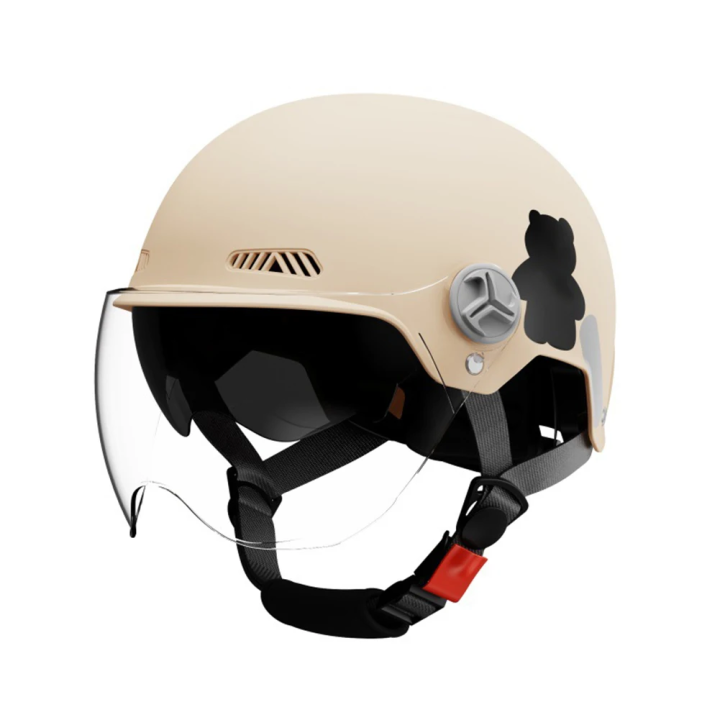 AXK%20Motorcycle%20Open%20Face%20Helmet%20Sun%20Transparent%20Visor%20Wind%20Shield%20Dual%20Lens%20Adjustable%20Quick%20Release%20Buckle%20Stylish%20Half%20Helmet%20For%20Men%20Women%20708-1A%20Bles%20Online%20-%20Image%202