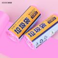 DISICHEN Fashion Durable High Quality New Practical Garbage Bag Bag One-time Pink Plastic Purple Trash Bags 30x/Set 50*45cm Black. 