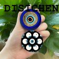 DISICHEN Turkish Lucky Blue Evil Eye Abstract Phone Grip Stand Tok Phone Holder Griptok for IPhone 13 Samsung Huawei Xiaomi Black Bracket. 