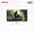 Intex 24 Inch Flat Gaming Monitor | Full HD 1080p | 75Hz Refresh Rate | IPS Panel | Frameless Design| Built-in Speaker | HDMI & VGA | Gaming & Office Use. 