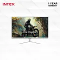 Intex 24 Inch Flat Gaming Monitor | Full HD 1080p | 75Hz Refresh Rate | IPS Panel | Frameless Design| Built-in Speaker | HDMI & VGA | Gaming & Office Use. 