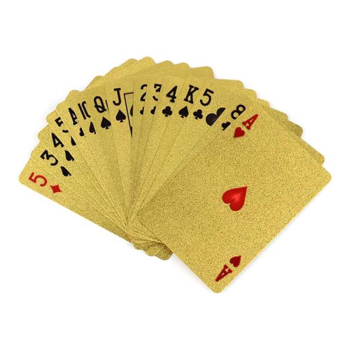 Trademark Poker 24K Gold Playing Cards 52 Pcs