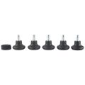5 Pack Bell Glides for Office Chair Without Wheels,Stationary Castors. 