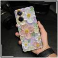 Oil Painting Fashion Design Phone Case For Realme P3 Ultra 5G Back Cover Shockproof Cartoon Dirt-resistant Waterproof. 
