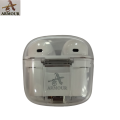 ARMOUR TWS EARBUDS Transparent | Model AKM-B2 | Dual Mic ENC | True Stereo AAC Audio |. 