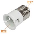 E27 To B22 Screw Base To Pin Type  And B22 To E27 Pin Base To Screw Type Lamp Holder Light Bulb Converter Adapter 1 pc and 5 Pcs set. 