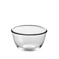 180ml Premium Crystal Clear Small Glass Bowl, Made in Thailand – Elegant Design, Exceptional Durability. 