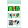 6 in 1 Soil PH Meter Tester Soil Tester PH Moisture Meter Temperature Sunlight Intensity Measurement Soil Acidity Test. 