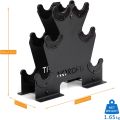 Dumbbell Rack - Compact Metal Weight Stand for Home Gym - Space Saving Organizer for 3 Pairs of Dumbbells (Max 100kg). 