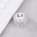 Clear Push Button A B X Y L1 L2 R1 R2 Select Start Game Controller Switch Neo Geo Arcade Console Joystick Diy Machine XUANTING. 