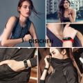 DISICHEN M3 Led Watch Color Screen Smart Sports Bracelet Running Swimming Waterproof Touch Heart Rate Men's And Women's Silicone Watch Affordable. 