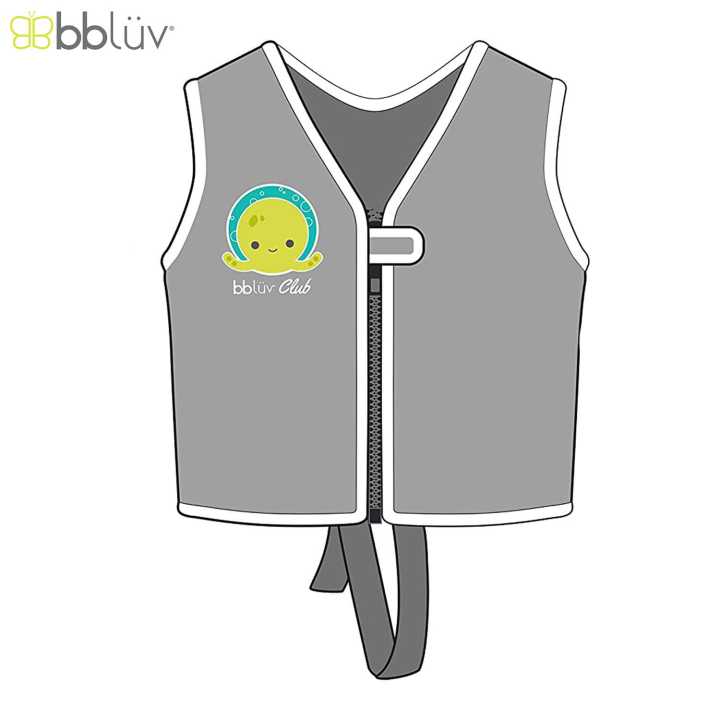 BBluv Naj Neoprene Swim vest (Grey) (B0166-GR- M)