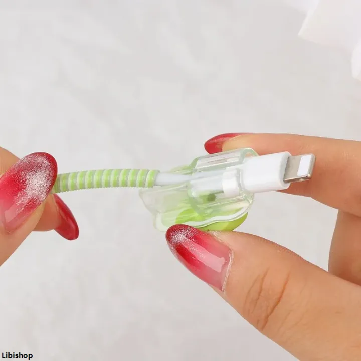 LibishopSpecial%203D%20Cute%20Bow%20Charger%20Cable%20Protector%20Case%20for%20Apple%20Charger%2018W/20W%20Soft%20TPU%20Case%20Cover%20Power%20Adapter%20Data%20Cable%20Winder%20Sleeve%20-%20Image%206