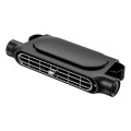 Electric Car Fans for Rear Seat Passenger Portable Headrest Backseat Car Fan with Three Speed Regulation for SUV Black. 