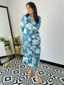 Fabdale Floral Printed Straight Kurta Pant Salwar Suit | Casual, Formal & Festive Wear (RYEX-014). 