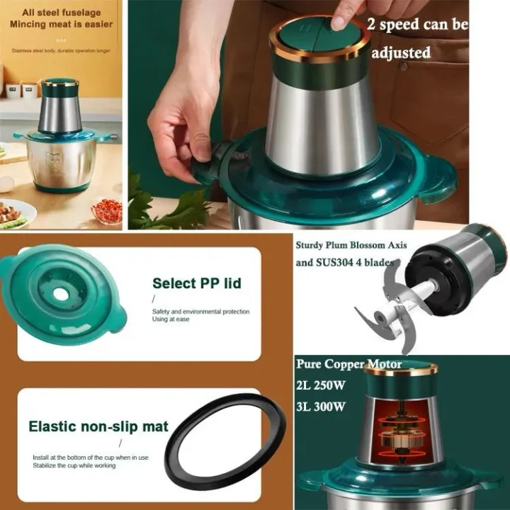 Electric%20Kitchen%20Meat%20Grinder%20Food%20Chopper%20Kitchen%20Tools%203L%20-%20Image%204