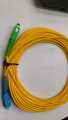 FIBER OPTIC PATCH CABLE SC/APC TO SC/UPC BIG GREEN TO BIG BLUE 10 METER. 