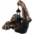 Resin Statue Crafts Halloween Ornament Halloween Decorations Crafts Ornament for Yard, Garden. 