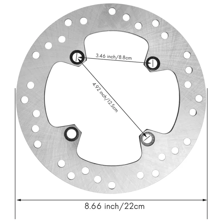 Kqueebee%20Motorcycle%20Rear%20Rotor%20Brake%20Disc%20for%20125Cc%20XLV%20Varadero%20125%20400Cc%20TRX400X%20TRX400EX%20250Cc%20XR%20250%20for%20400Cc%20-%20Image%202