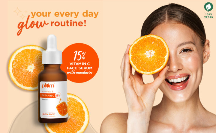 Plum%20Mandarin%20&%20Vitamin%20C%2015%25%20%20Serum,%20Glow%20Boost%20-%2030%20ML%20-%20Image%207