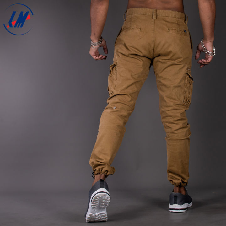 Kilometer%20Premium%20Quality%20Casual%20Khaki%20Multi%20Pockets%20Cotton%20Cargo%20Pant%20For%20Men%20Kmsap905%20%7C%20Fashion%20Casual%20Cargo%20Pant%20For%20Men%20-%20Image%204