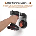 Portable Detachable Dust Collector 2 In 1 Wall Electric Drilling Dust Collector Laser Level Electric Self-mounting Vacuum Sucker Drilling Dust Collector 360° Lasing with 2 Horizontal Bubbles. 