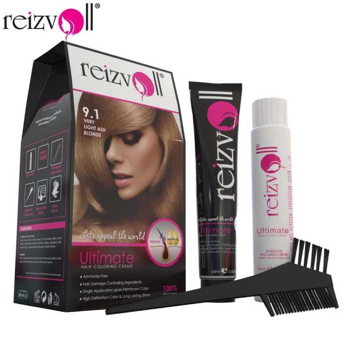 Reizvoll Ultimate Hair Color Creme - 9.1 Very Light Ash Blonde