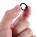 20 Pcs Black Rubber Oil Seal O Shaped Rings Seal Washers 16x12x2 mm. 