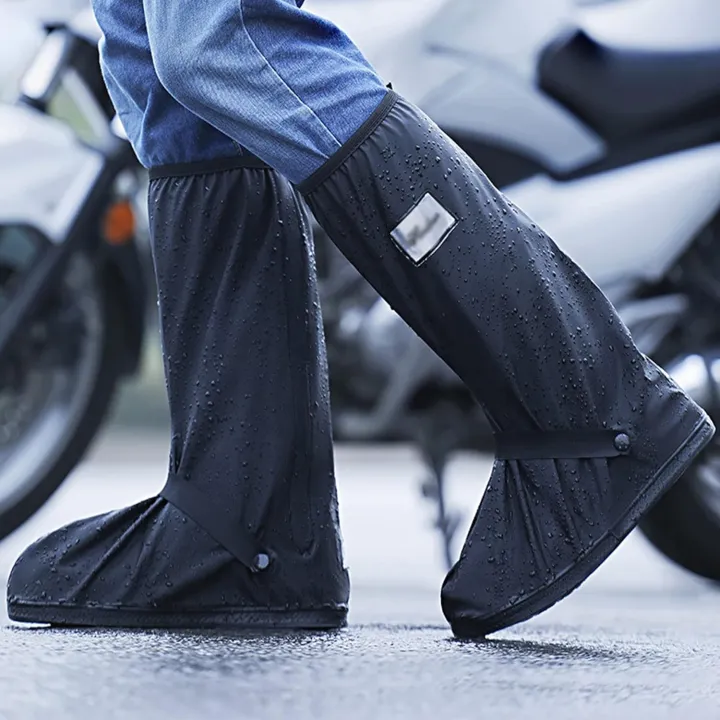 Waterproof%20Rain%20Shoe%20Covers%20for%20Men%20Reusable%20Foldable%20Boots%20Cover%20with%20Reflector,%20Non-Slip%20High-Top%20Rain%20Overboots%20Shoe%20Protector%20for%20Cycling,%20Hiking,%20Gardening,%20Fishing,%20Farming,%20Travel%20-%20Image%206