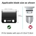 VGR Professional Magnetic Clipper Guide Combs Set (1.5mm-19mm) | Durable 8-Piece Metal Attachments For Precision Hair Trimming & Styling (Green). 