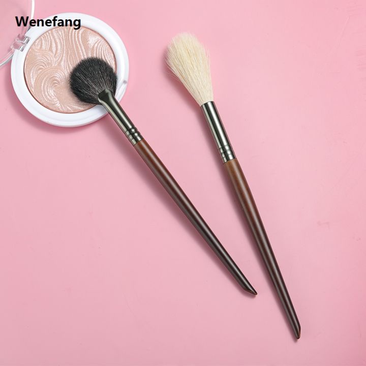 Wenefang%20OVW%202PCS%20Goat%20Hair%20Flame%20Shape%20Highlight%20Brush%20Soft%20Professional%20Facial%20Fan%20Makeup%20Brushes%20Set%20Beauty%20Cosmetics%20Tool%20Maquiagem%20-%20Image%202