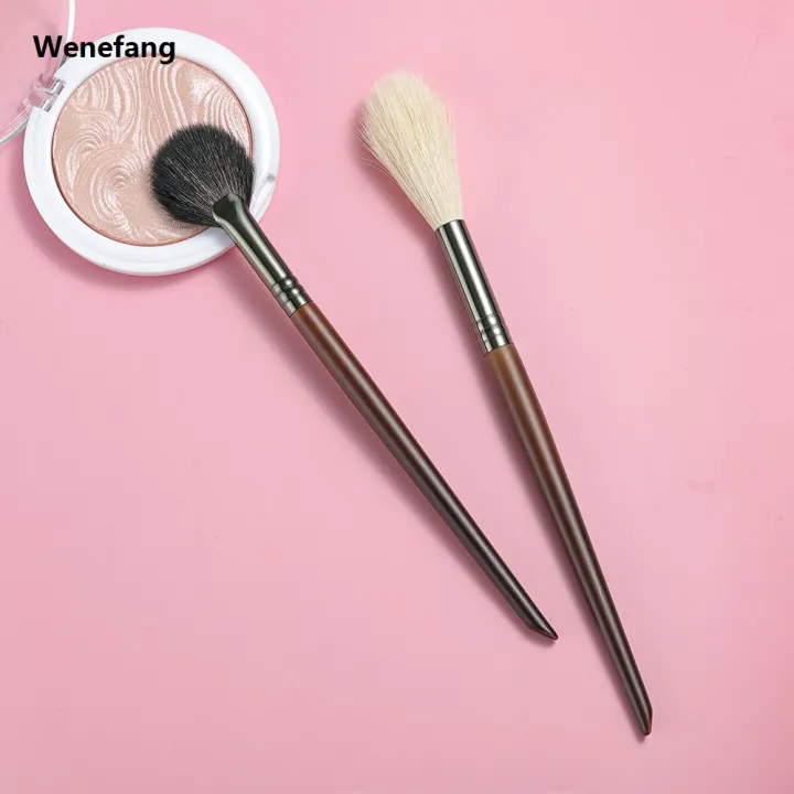 Wenefang%20OVW%202PCS%20Goat%20Hair%20Flame%20Shape%20Highlight%20Brush%20Soft%20Professional%20Facial%20Fan%20Makeup%20Brushes%20Set%20Beauty%20Cosmetics%20Tool%20Maquiagem%20-%20Image%202