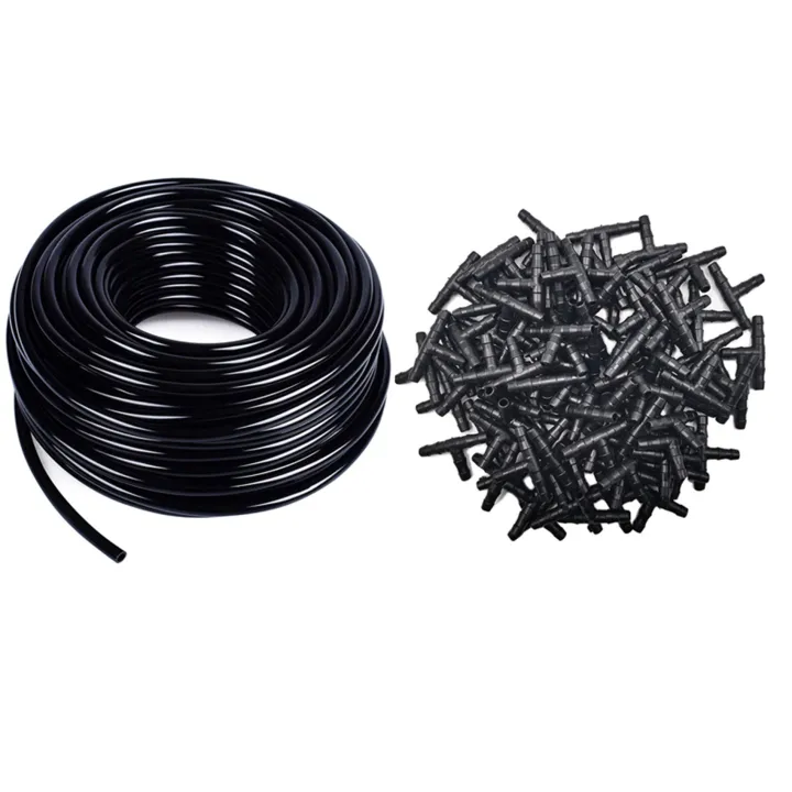 JINMY 30M Meter 1/4 Inch Blank Distribution Pipe Drip Irrigation Hose ...