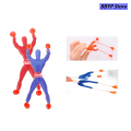 BBYP 【Essential Good Item】Sticky Elastic Spider Man Fun New Stretchy Kids Toy Wall Climbing Super Hero Figure. 