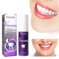BNproduct V34 Purple Toothpaste Teeth Whitening Accessories Whiten Tooth Toothpaste Home Brighten Tooth Remove Stains V34 Color Corrector. 