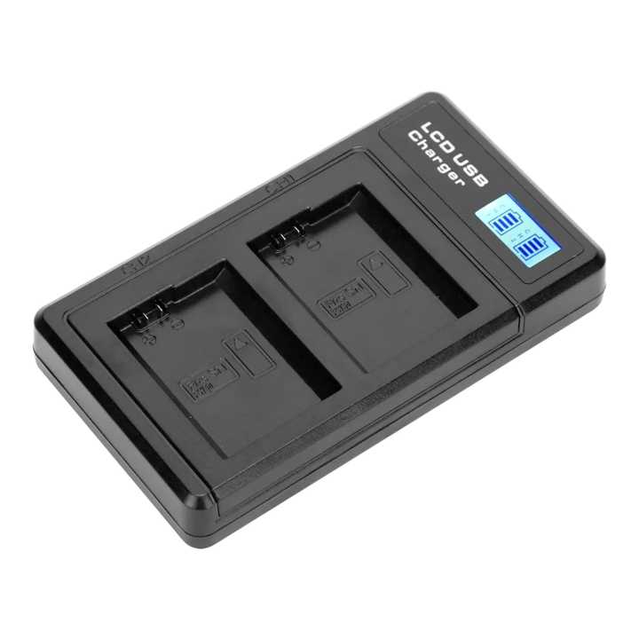 Portable Camera Battery Charger, Usb Camera Dual Battery Charger, LCD Camera Dual Battery Charger
