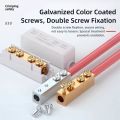 New High Power High Power Splitter Conductor Brass Large Current Wire Connector Wiring Connector Electrical. 