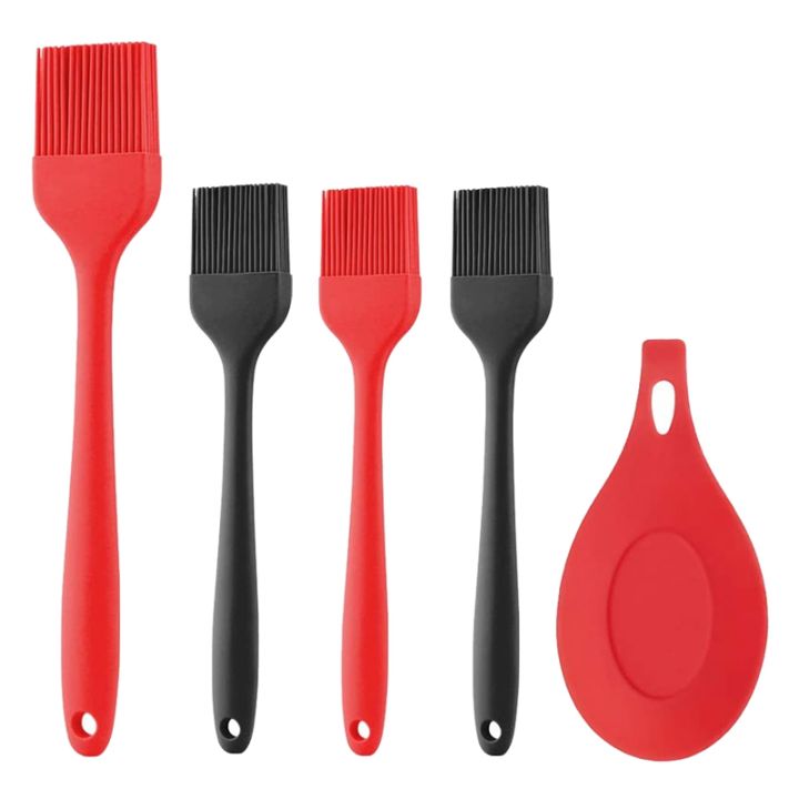 Uxcell Silicone Basting Brush - 8" Flexible Baking Brush For Cooking & Grilling (White) - View #10