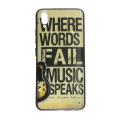 Quotes Printed Mobile Cover For Vivo V11 Pro - Multicolor. 