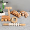 Wenefang Wooden Massage Roller Therapy Body Massager Foot Face Shoulder New Neck Hand Push Roller Massager Body Soothing Massage Tool. 