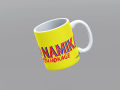 Naruto Minato Namikaze Fourth Hokage Ceramic Coffee Mug – Vibrant Yellow Anime Printed Mug. 