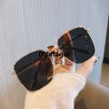 Difutagui Profesional [ New ]2021 Korean Fashion Light Color in Women's Sunglasses Transparent 2025 New Blue Sunglasses Trendy Street Shot Frosted Green Square Glasses. 